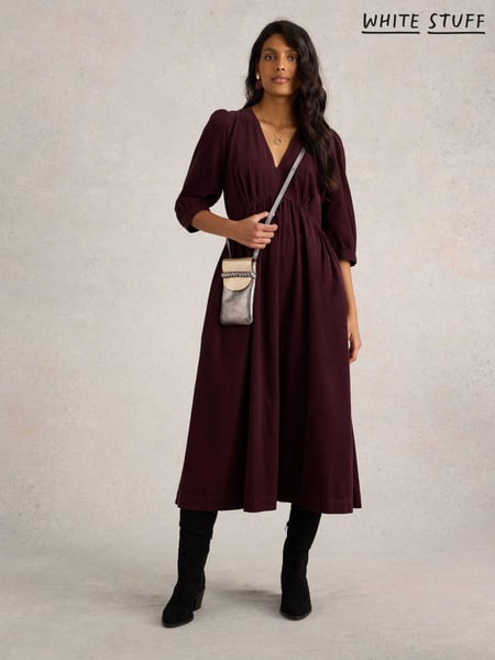 White Stuff Purple Lucy Cord Dress (AC7361) | € 60