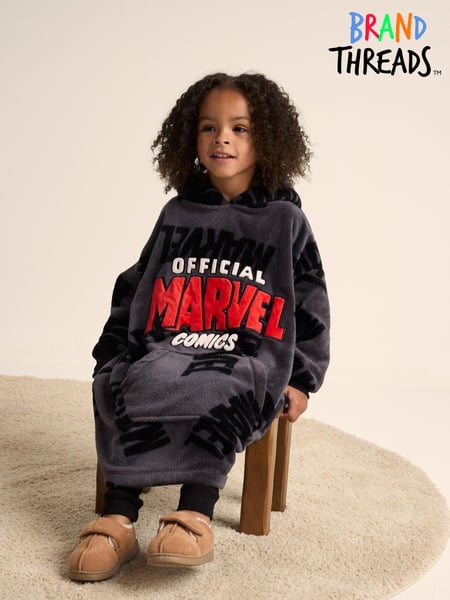 Brand Threads Boys Marvel Hooded Blanket (AC7660) | 31 € - 42 €
