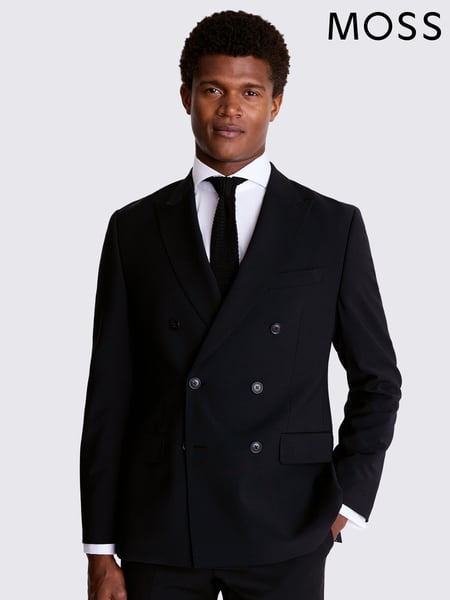 MOSS Black Tailored Fit Performance Jacket (AC8736) | € 295