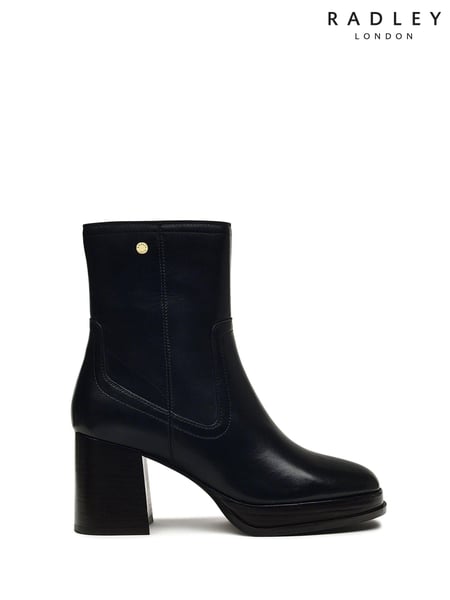 Radley London Feslham Place Platform Black Boots (AD4146) | € 139