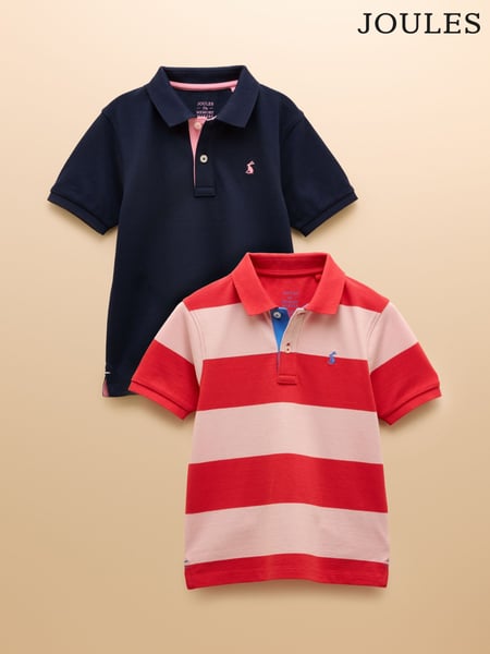 Joules Woody Multi Navy Polo Shirt Multipack (AD5620) | € 37 - € 47