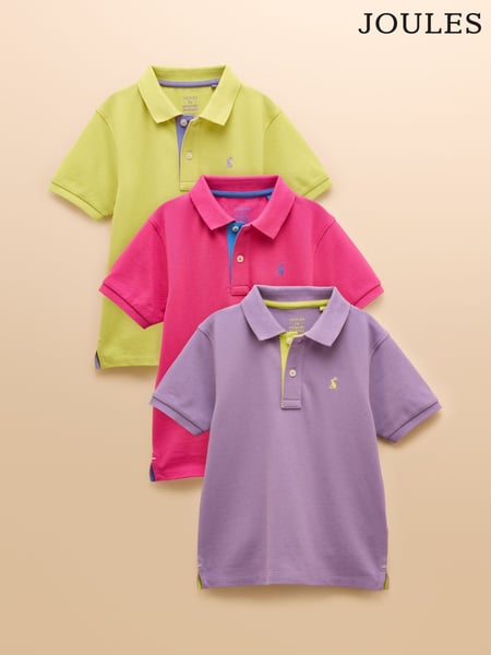 Joules Woody Multi Bright Polo Shirt Multipack (AD5626) | € 53 - € 62