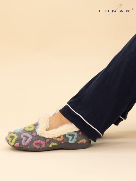 Grau - Lunar Truffle Full Slippers (AD7219) | 47 €