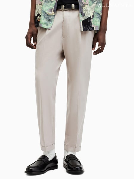AllSaints Cream Tallis Trousers (AE4197) | € 217