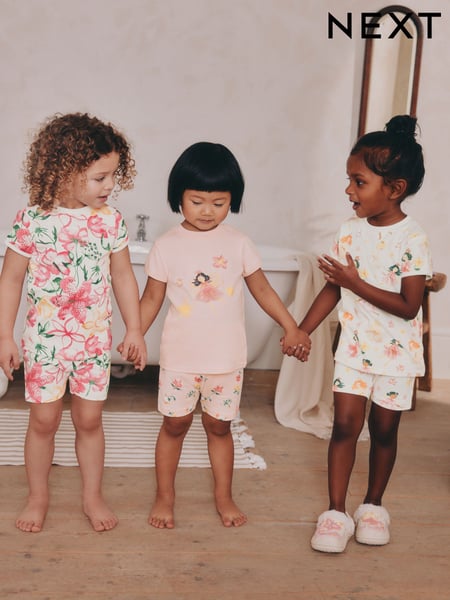 Pink Short Pyjamas 3 Pack (9mths-12yrs) (AF7070) | € 33 - € 41