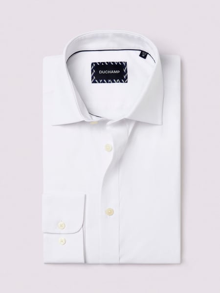 Duchamp Mens Poplin Stretch Shirt (AF7107) | € 123