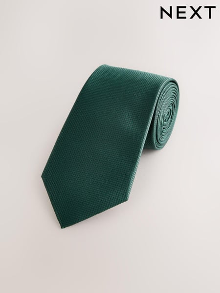 Forest Green Slim Textured Tie (AF8334) | € 15