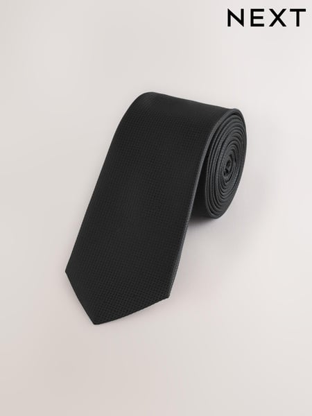 Black Skinny Textured Tie (AF8369) | € 15