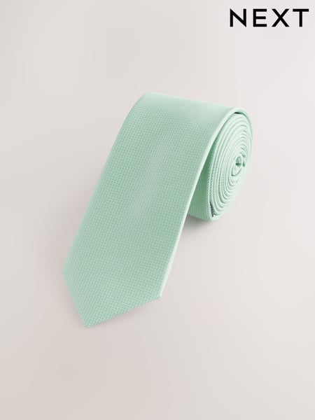 Sage Green Skinny Textured Tie (AF8374) | € 15