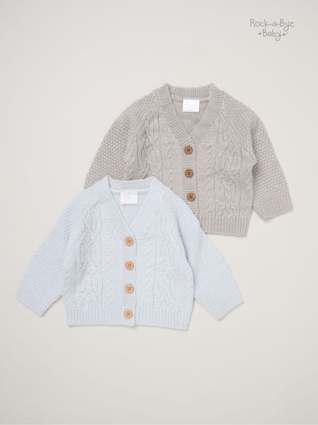 Rock-A-Bye Baby Boutique Knitted Cardigans 2 Pack (AG2352) | € 37