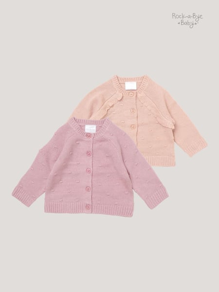Rock-A-Bye Baby Boutique Knitted Cardigans 2 Pack (AG2362) | € 37