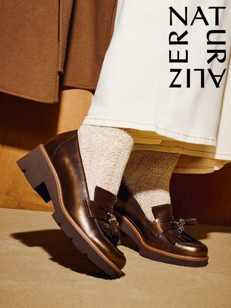 Naturalizer Desmond Wide Fit Lug Sole Loafers (AG4263) | € 109