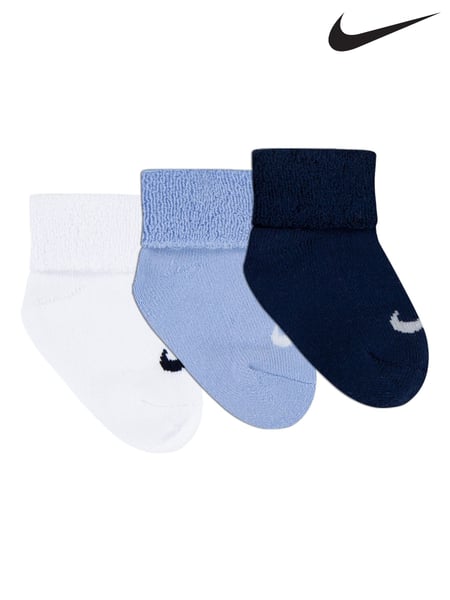 Nike Cobalt Blue Infant Cuffed Socks 6 Pack (AG6940) | € 34