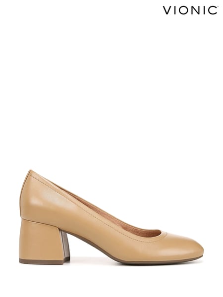 Vionic Carmel Regular Fit Block Heel Court Shoes (AG8561) | € 101