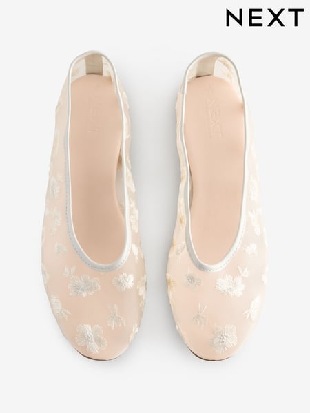 Bone Forever Comfort® Embroidered Mesh Ballerinas (AJ1491) | € 52
