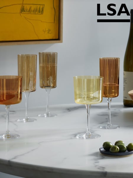 LSA International Gems Assorted Set of 250ml Wine Glasses (AJ4120) | 78 €