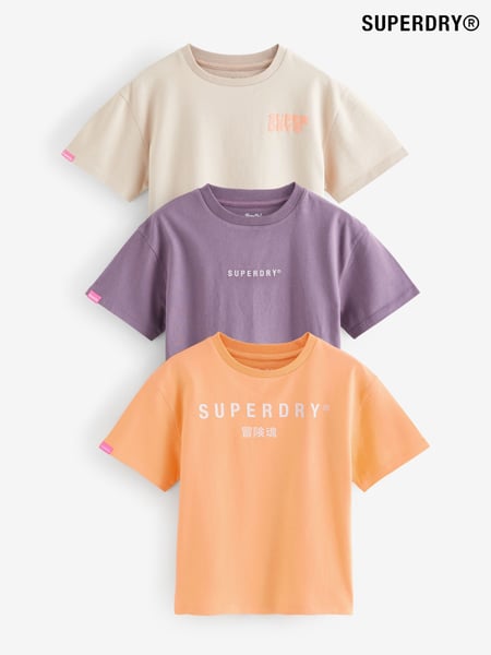 Superdry Multi Multi T-Shirt 3 Pack (AJ5442) | € 39 - € 48