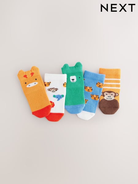 Bright Character Baby Socks 5 Pack (0mths-2yrs) (AJ6420) | € 9