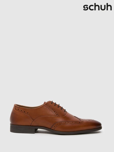 Schuh Row Leather Brogue Shoes (AJ7507) | € 78