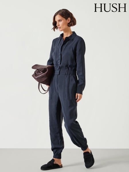 Hush Black Feyre Utility Jumpsuit (AK1683) | € 109