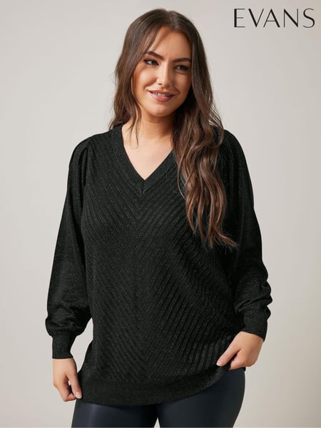 Evans V-Neck Chevron Jumper (AK1953) | € 56