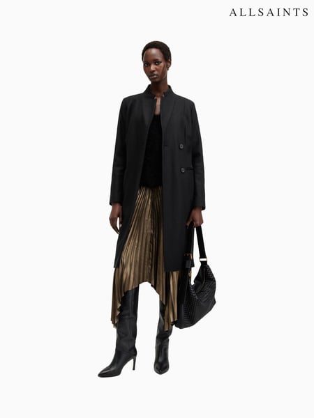 AllSaints Black Sidney Coat (AK3381) | € 513