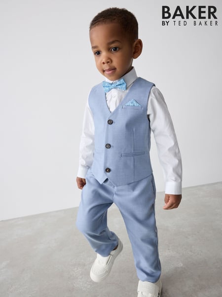 Baker by Ted Baker Waistcoat Shirt And Trousers Set (AK7340) | € 104 - € 109
