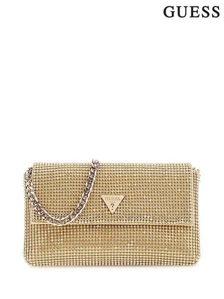 Guess Zalina Diamente Flap Chain Crossbody Bag (AK8537) | € 211