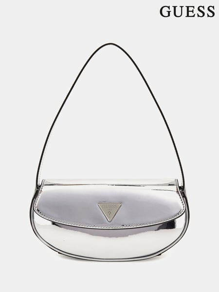 Guess Silver Arnela Flap Shoulder Bag (AK8564) | € 86