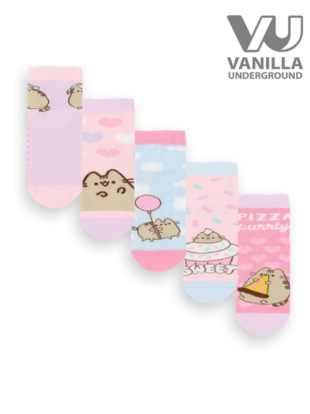 Vanilla Underground Pink Girls Pusheen Socks 5 Pack (AK8569) | € 22