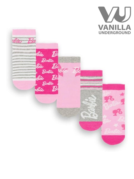Vanilla Underground Pink Girls Barbie Socks 5 Pack (AK8577) | € 22