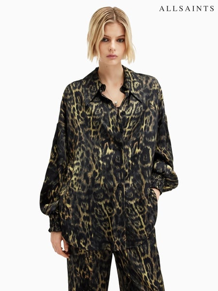 AllSaints Brown Charli Shirt (AK9763) | € 248