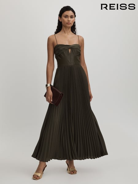 Amur Twist Pleated Maxi Dress (AL0569) | € 948