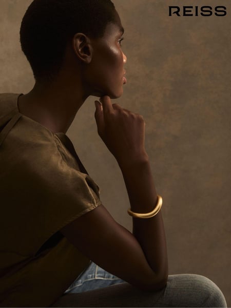 Reiss Gold Tone Freida Wave Cuff (AL1160) | € 106