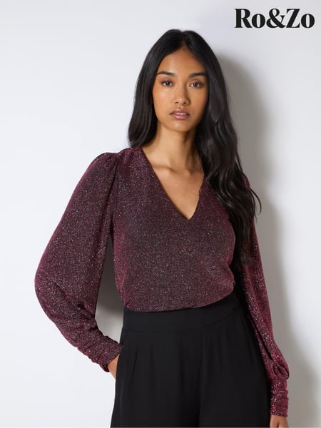Ro&Zo Pink Super Sparkle Jersey Bodies (AL2691) | € 61
