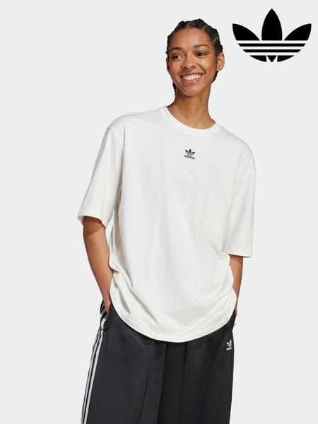 Weiß - adidas Originals Essentials Boyfriend T-Shirt (AL4706) | 34 €