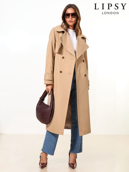 Lipsy Relaxed Longline Trench Coat (AL5237) | 139 €