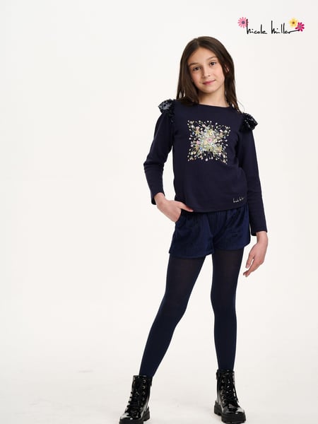Nicole Miller Purple Velvet Shorts (AL5886) | € 32 - € 35