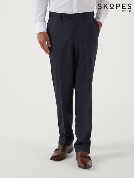 Skopes Blue Farnham Tailored Fit Suit Trousers (AL6118) | € 108