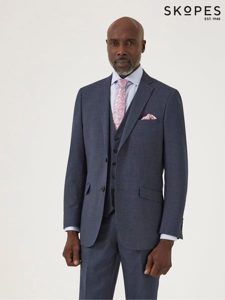 Skopes Blue Tailored Harcourt Suit Jacket (AL6120) | € 172