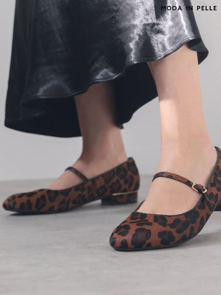 Moda in Pelle FLORENTIN BLOCK HEEL MARYJANE LEATHER SHOE (AL6144) | € 139