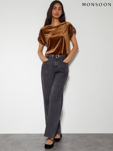 Monsoon Natural Viv Velvet T-Shirt (AM3402) | € 27
