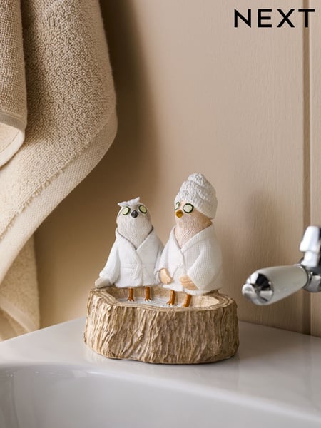 Natural Bird Spa Ornament (AM3853) | € 18
