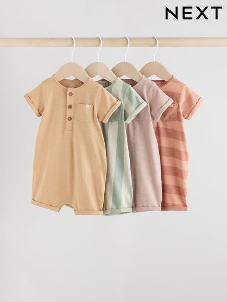 Minerals Baby Jersey Rompers 4 Pack (AM3919) | € 31 - € 37