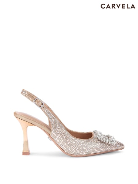 Carvela Virtue Sling Black Shoes (AN1193) | € 154