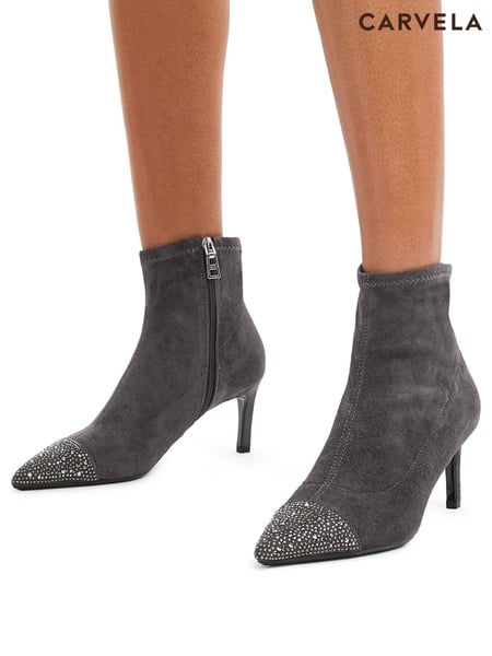 Carvela Grey Lovebird Toecap Shoes (AN1196) | € 93