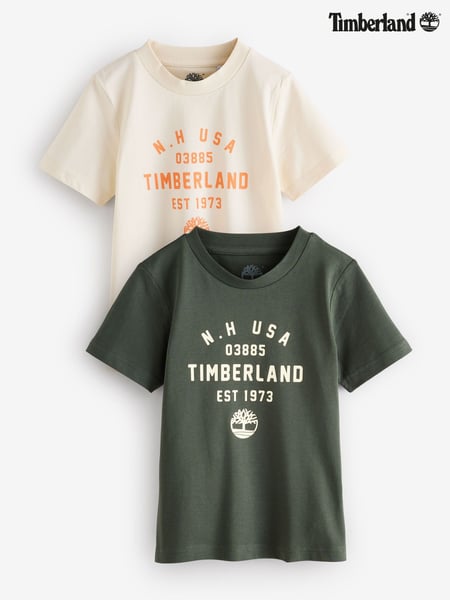 Timberland Green Logo T-Shirts 2 Pack (AN1334) | € 55 - € 70