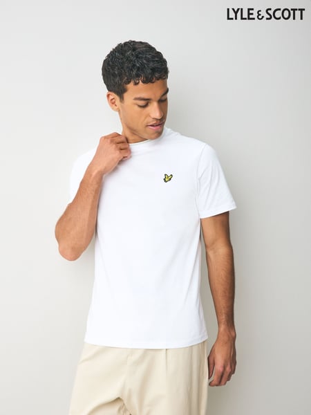 Lyle & Scott White Tipped T-shirt (AN1505) | € 55