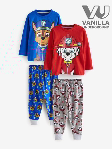 Vanilla Underground Blue Boy's Character 100% Cotton Pyjamas 2 Pack (AN3683) | € 36