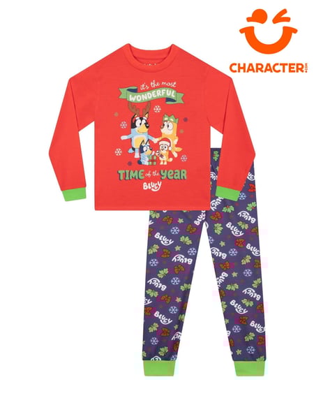 Character Bluey And Bingo Christmas Pyjamas (AN6105) | 12 €